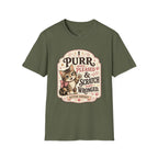 I Purr When Pleased & Scratch When Wronged T-Shirt Vintage Design