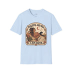 Peaceful and Wild I Am Both T-Shirt Vintage Design