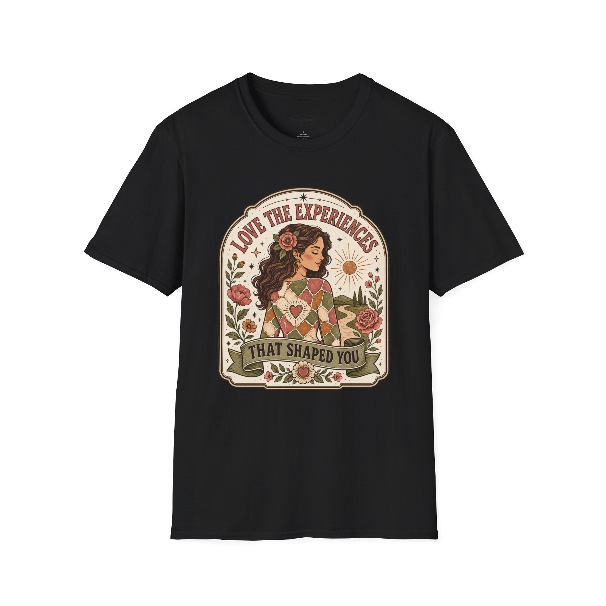 Love the Experiences That Shaped You T-Shirt Vintage Design