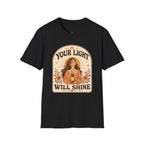 Your Light Will Shine T-Shirt Vintage Design