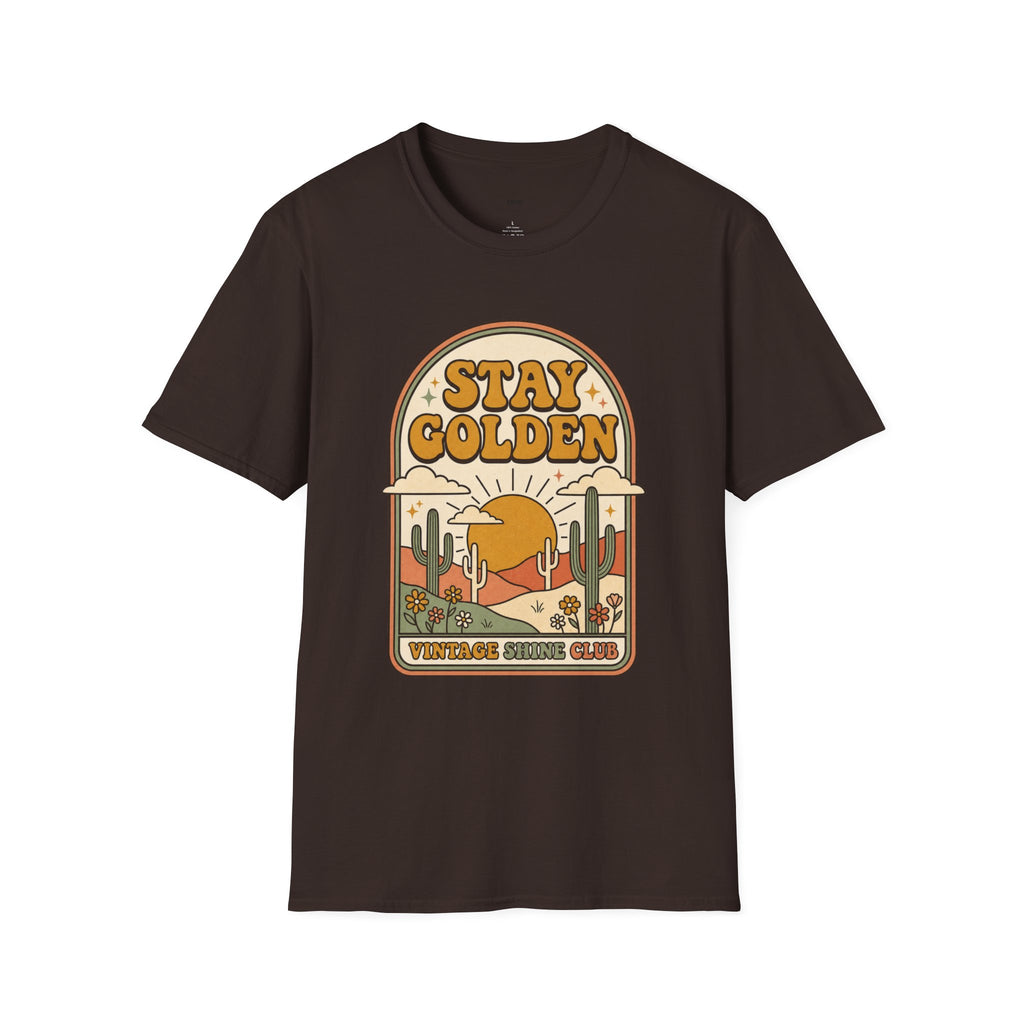 Stay Golden T-Shirt Vintage Design