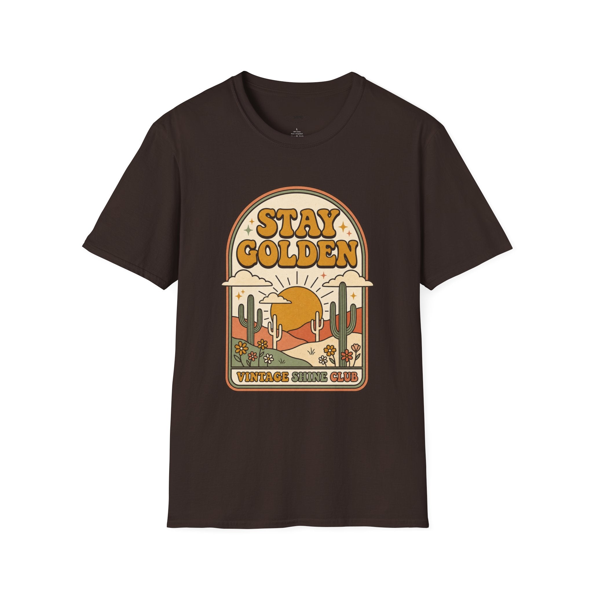 Stay Golden T-Shirt Vintage Design