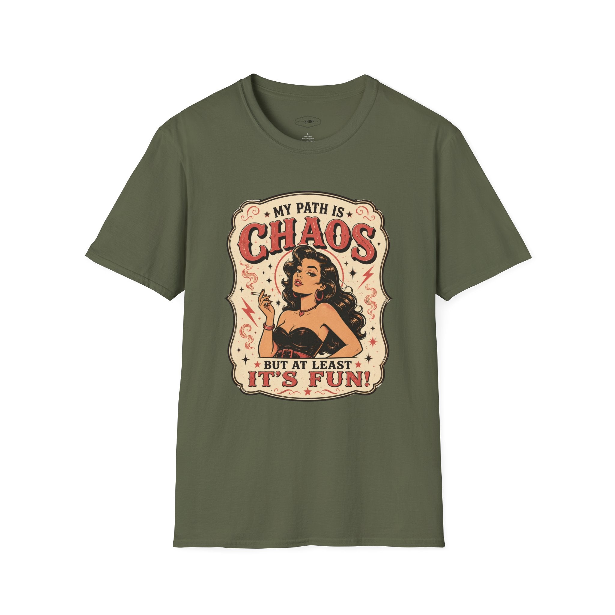 My Path Is Chaos but At Least It's Fun T-Shirt Vintage Design