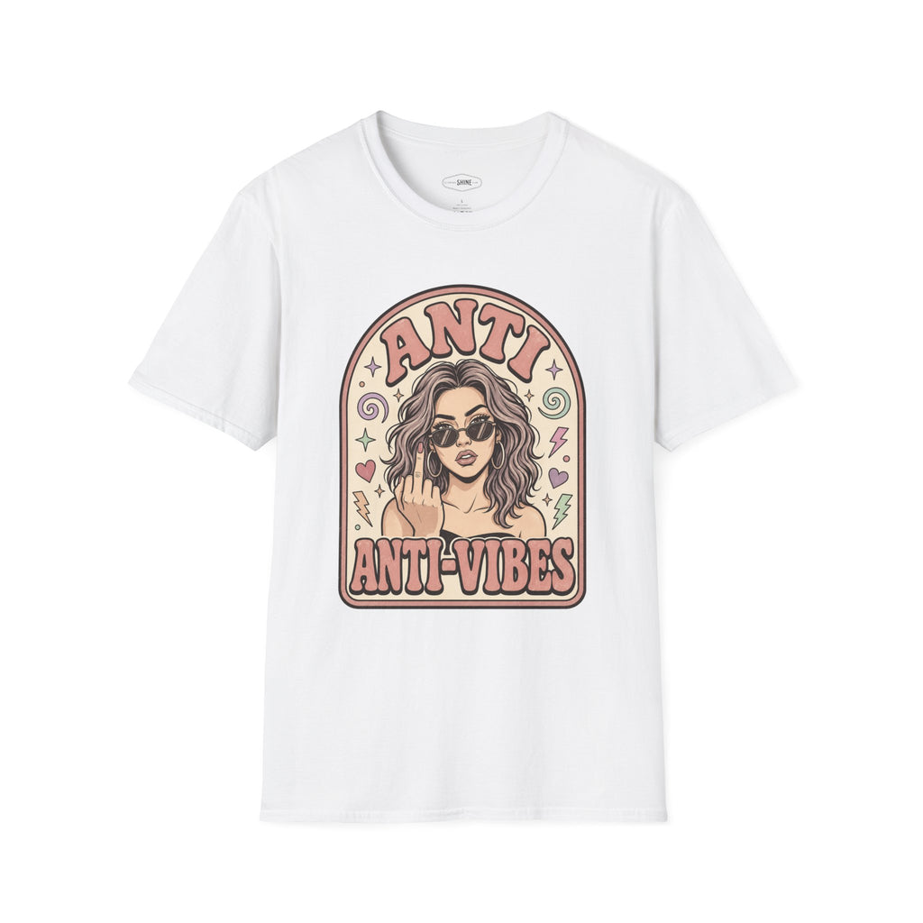 Anti Anti-Vibes T-Shirt Vintage Design