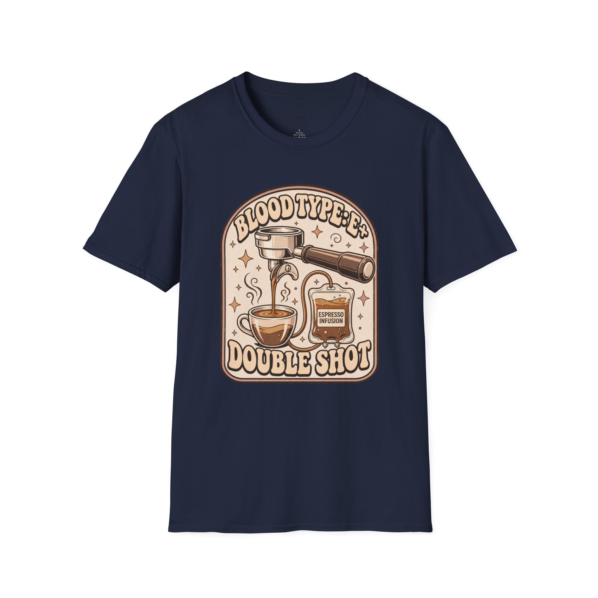 Blood Type: Double Shot T-Shirt Vintage Design