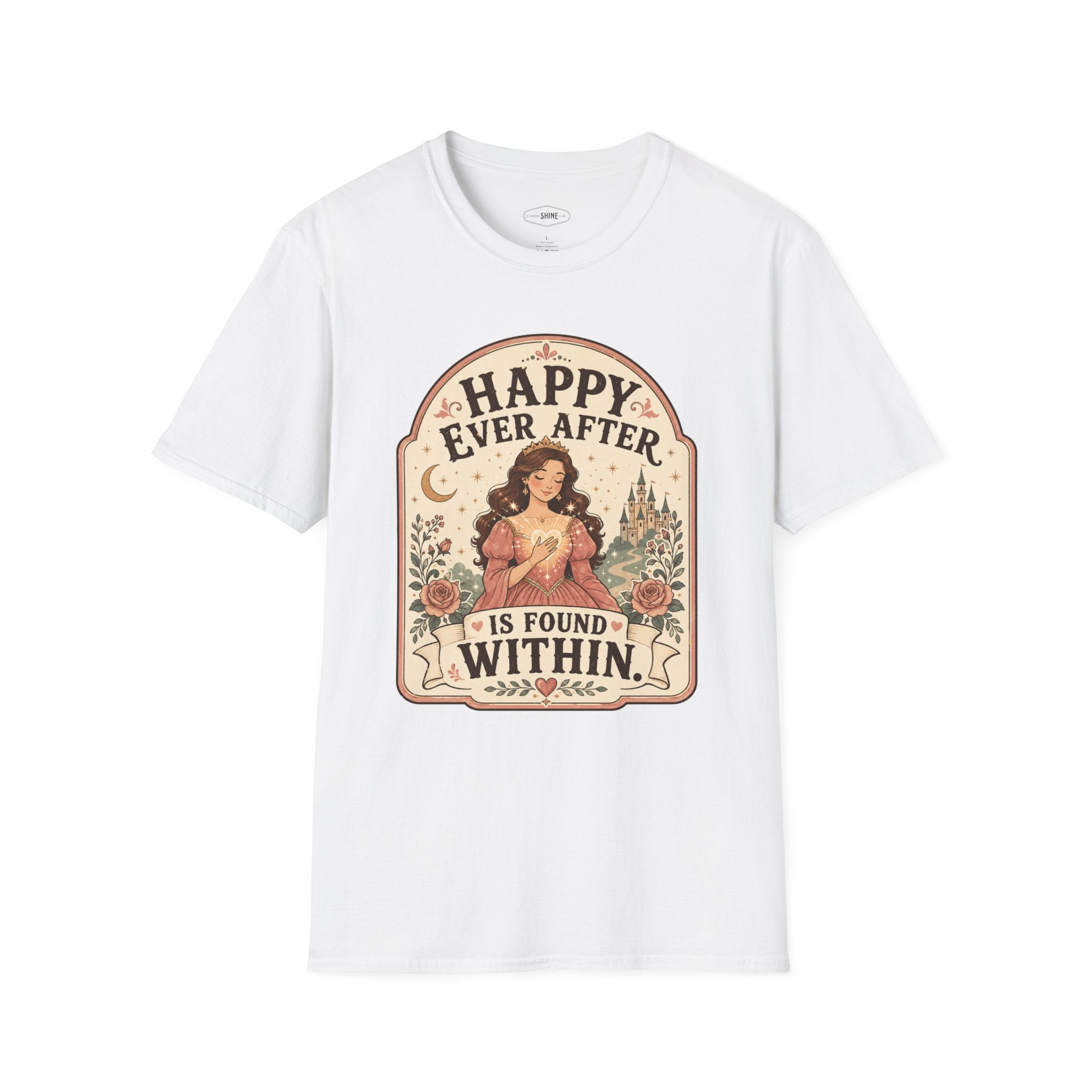 Happy Ever After Is Found Within T-Shirt Vintage Design