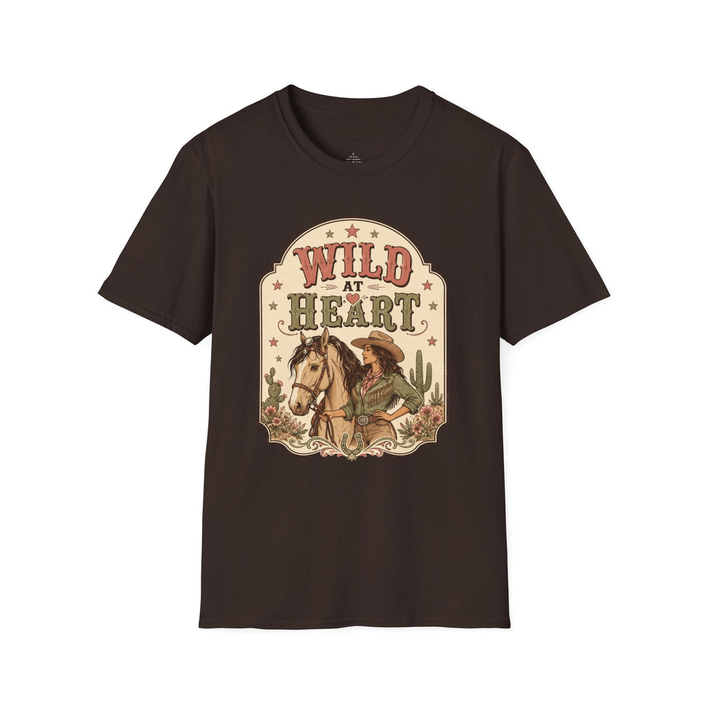 Wild at Heart T-Shirt Vintage Design