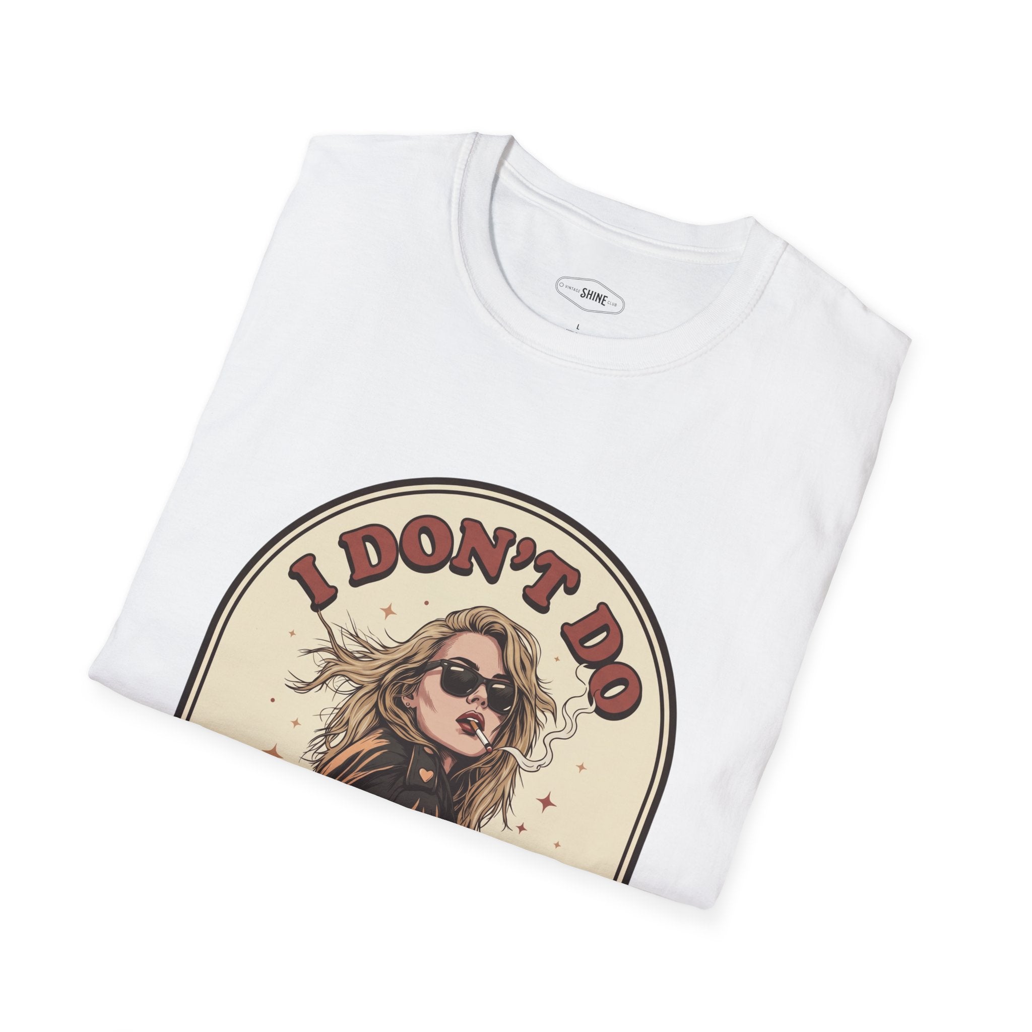 I Don't Do Small Talk T-Shirt Vintage Design