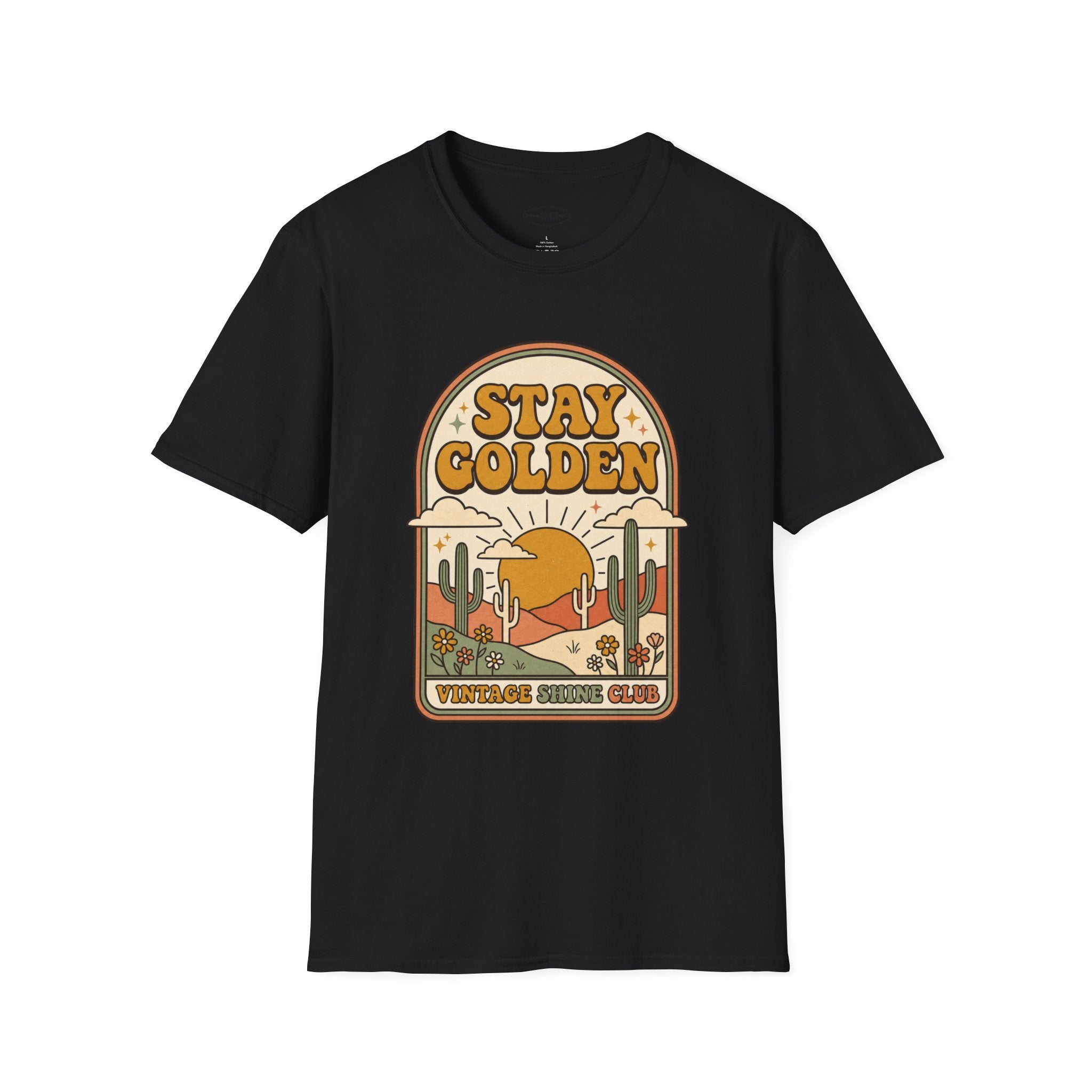 Stay Golden T-Shirt Vintage Design