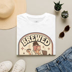 Brewed This Way T-Shirt Vintage Design