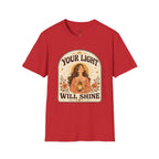Your Light Will Shine T-Shirt Vintage Design