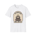 The Moon Made Me Do It T-Shirt Vintage Design