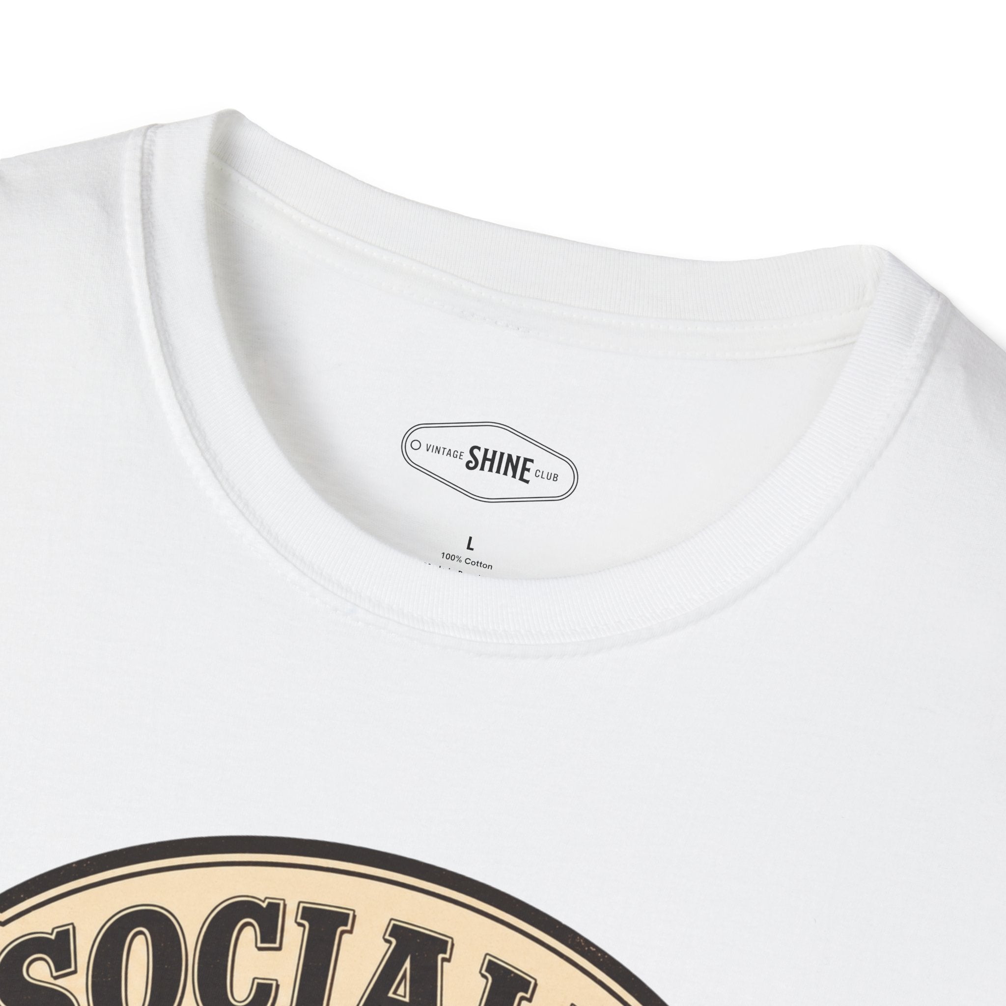 Socially Stunted Human T-Shirt Vintage Design