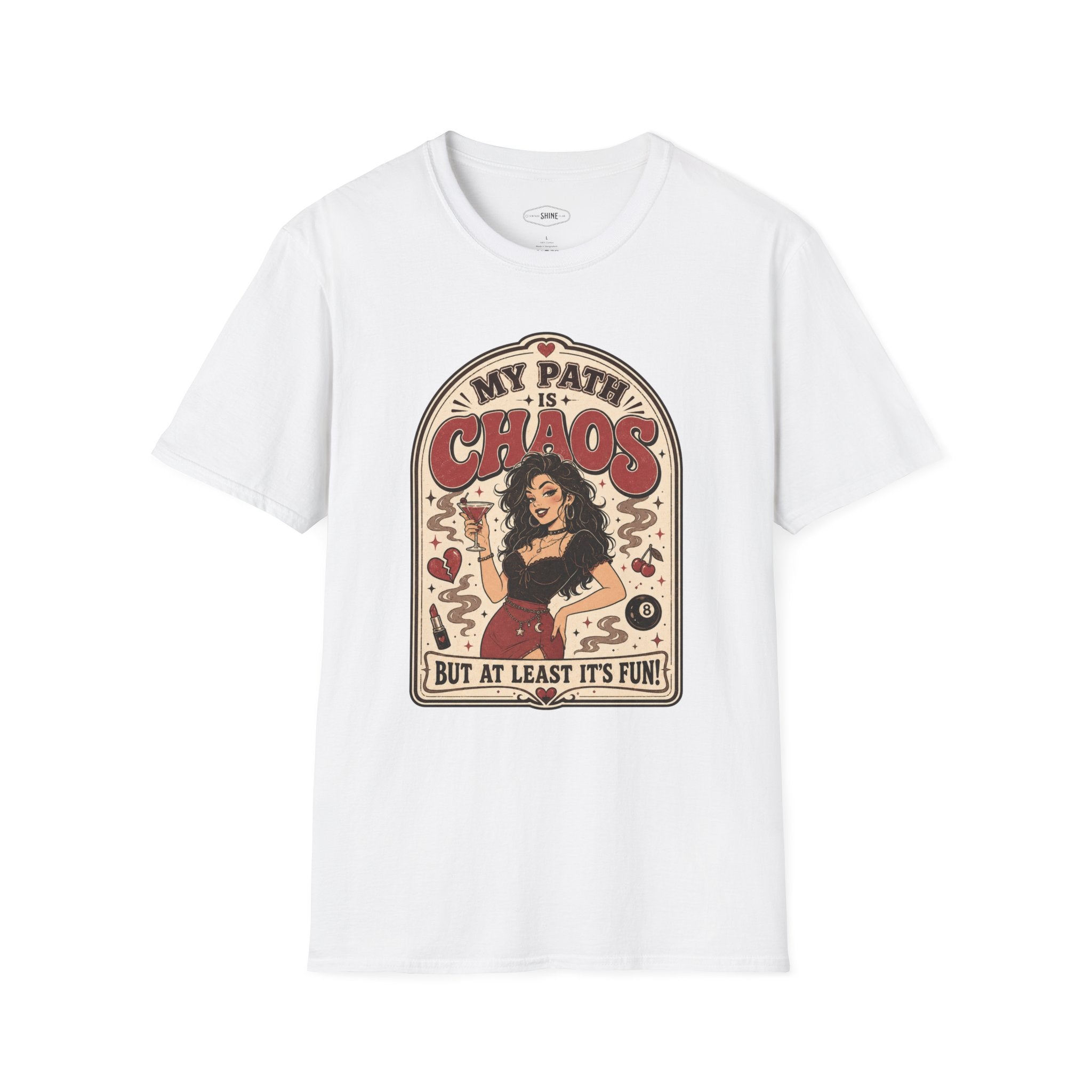 My Path Is Chaos but At Least It's Fun T-Shirt Vintage Design