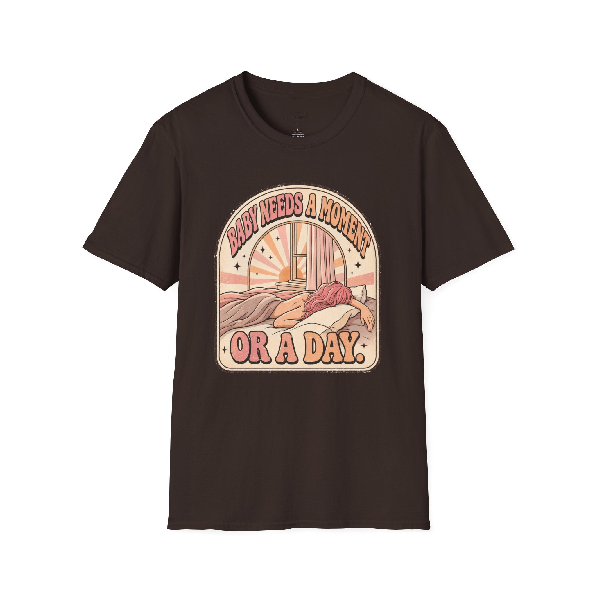 Baby Needs a Moment T-Shirt Vintage Design