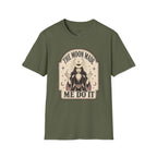 The Moon Made Me Do It T-Shirt Vintage Design