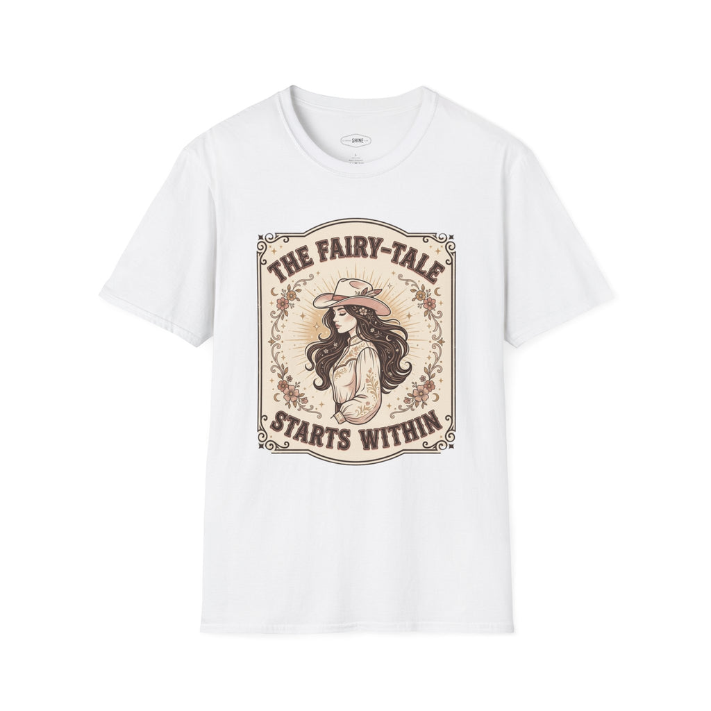 The Fairy-Tale Starts Within T-Shirt Vintage Design
