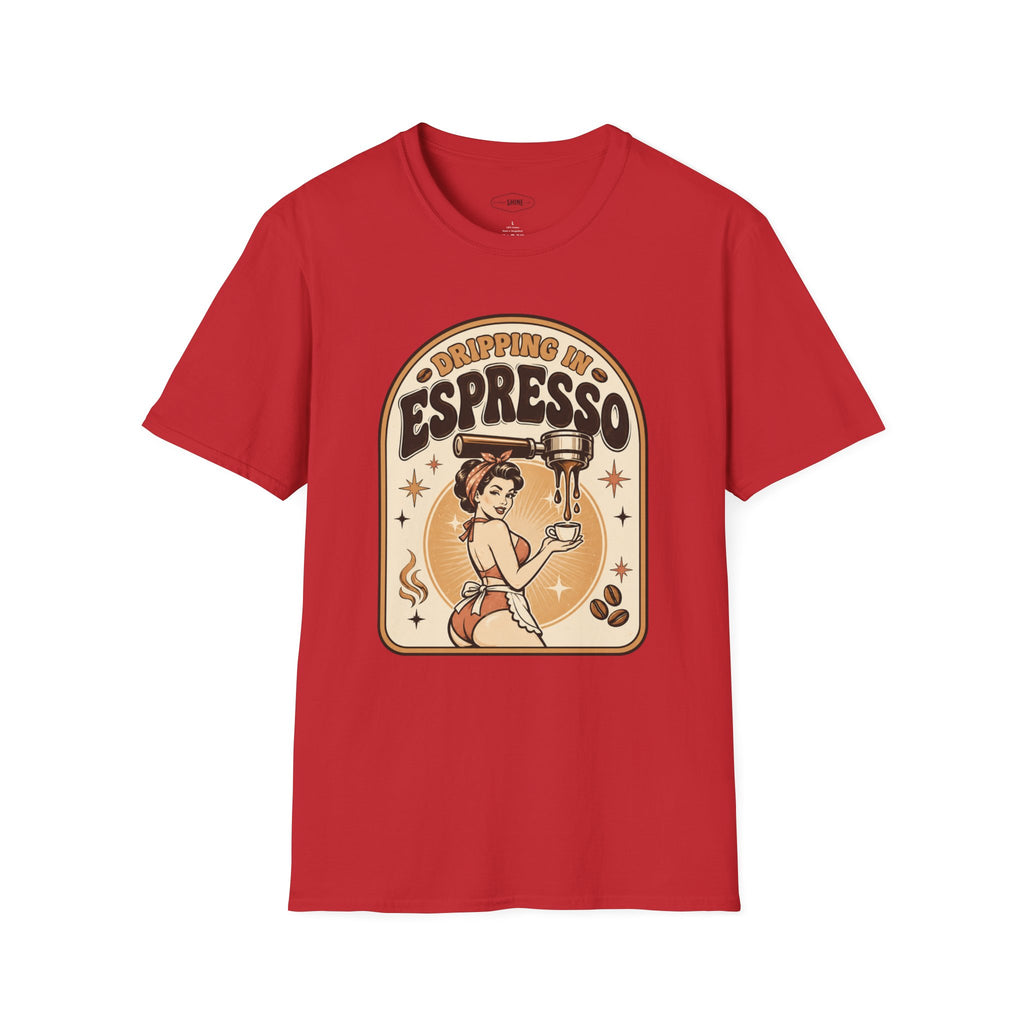 Dripping in Espresso T-Shirt Vintage Design