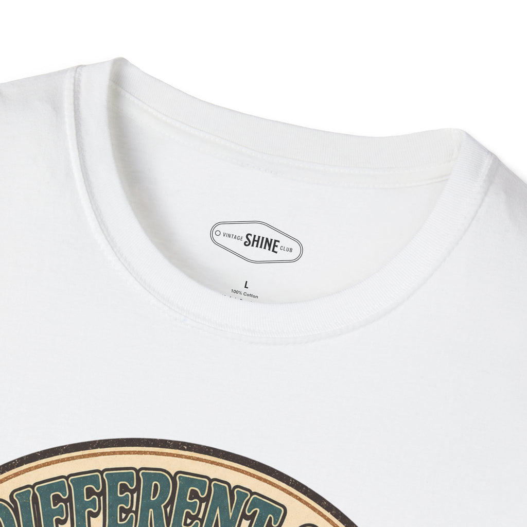 Different Only Scares the Normal T-Shirt Vintage Design