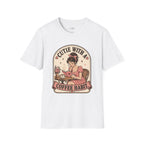 Cutie With a Coffee Habit T-Shirt Vintage Design