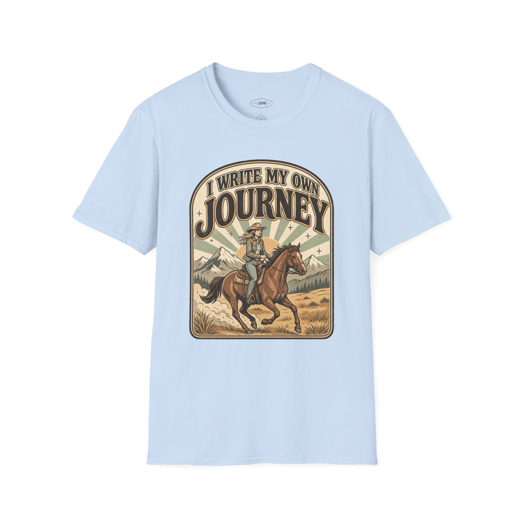 I Write My Own Journey T-Shirt Vintage Design