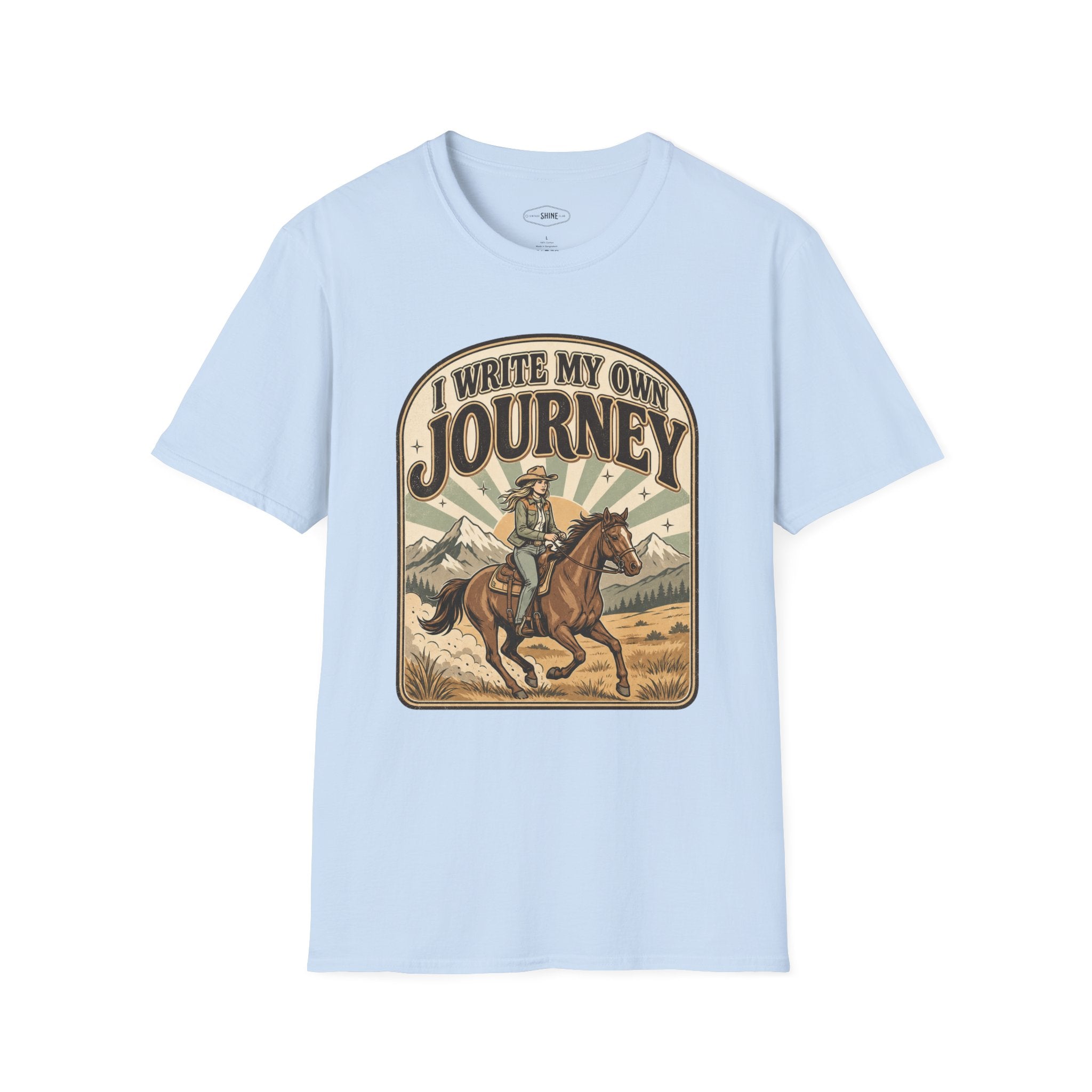 I Write My Own Journey T-Shirt Vintage Design