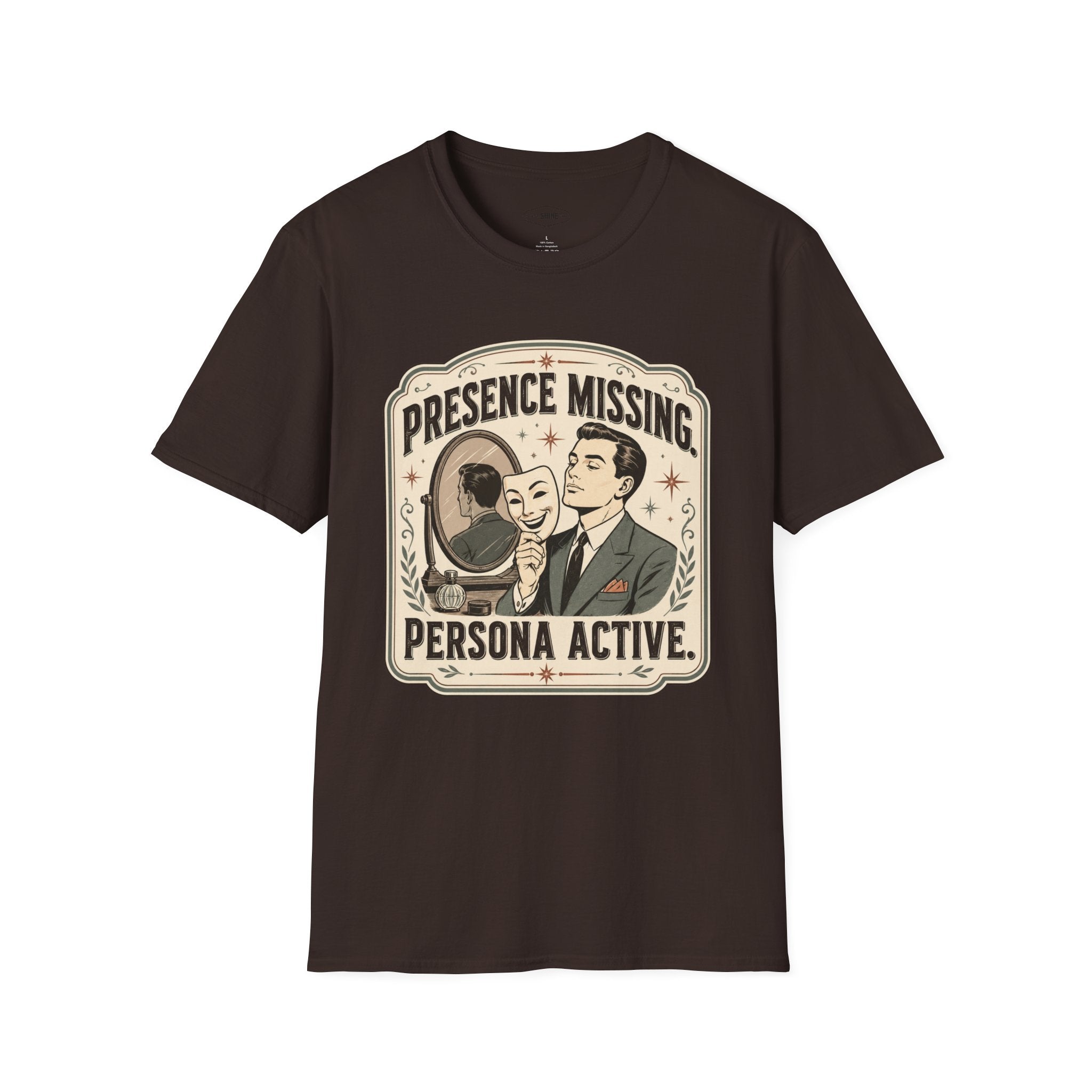 Presence Missing Persona Active T-Shirt Vintage Design