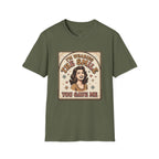 I'm Wearing the Smile You Gave Me T-Shirt Vintage Design