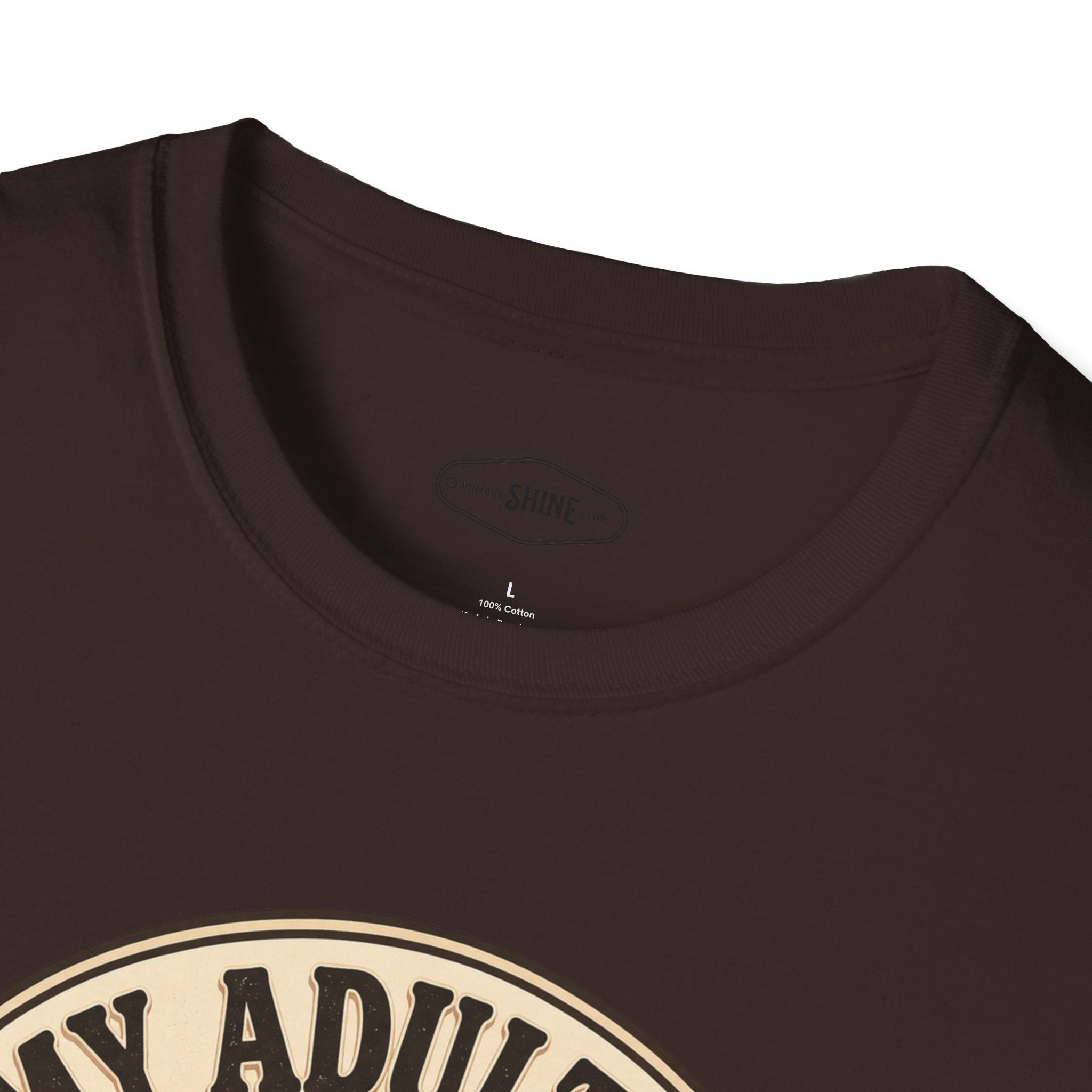 My Adulting Is Managed by Caffeine T-Shirt Vintage Design