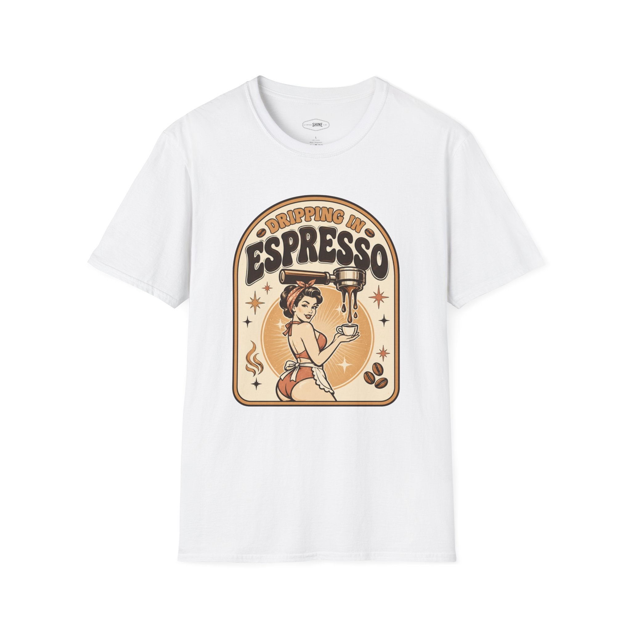 Dripping in Espresso T-Shirt Vintage Design