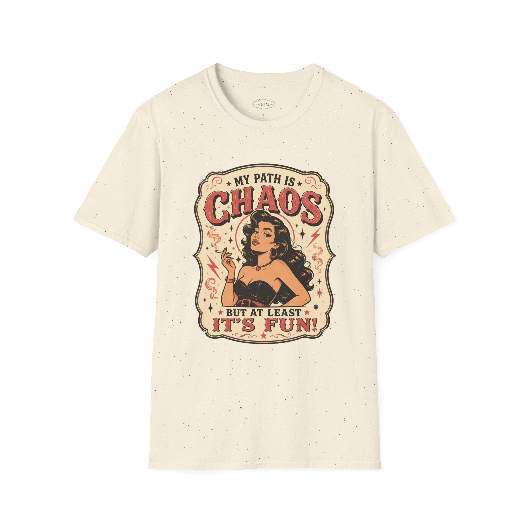 My Path Is Chaos but At Least It's Fun T-Shirt Vintage Design