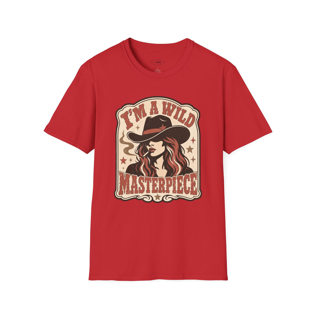 I’m a Wild Masterpiece T-Shirt Vintage Design