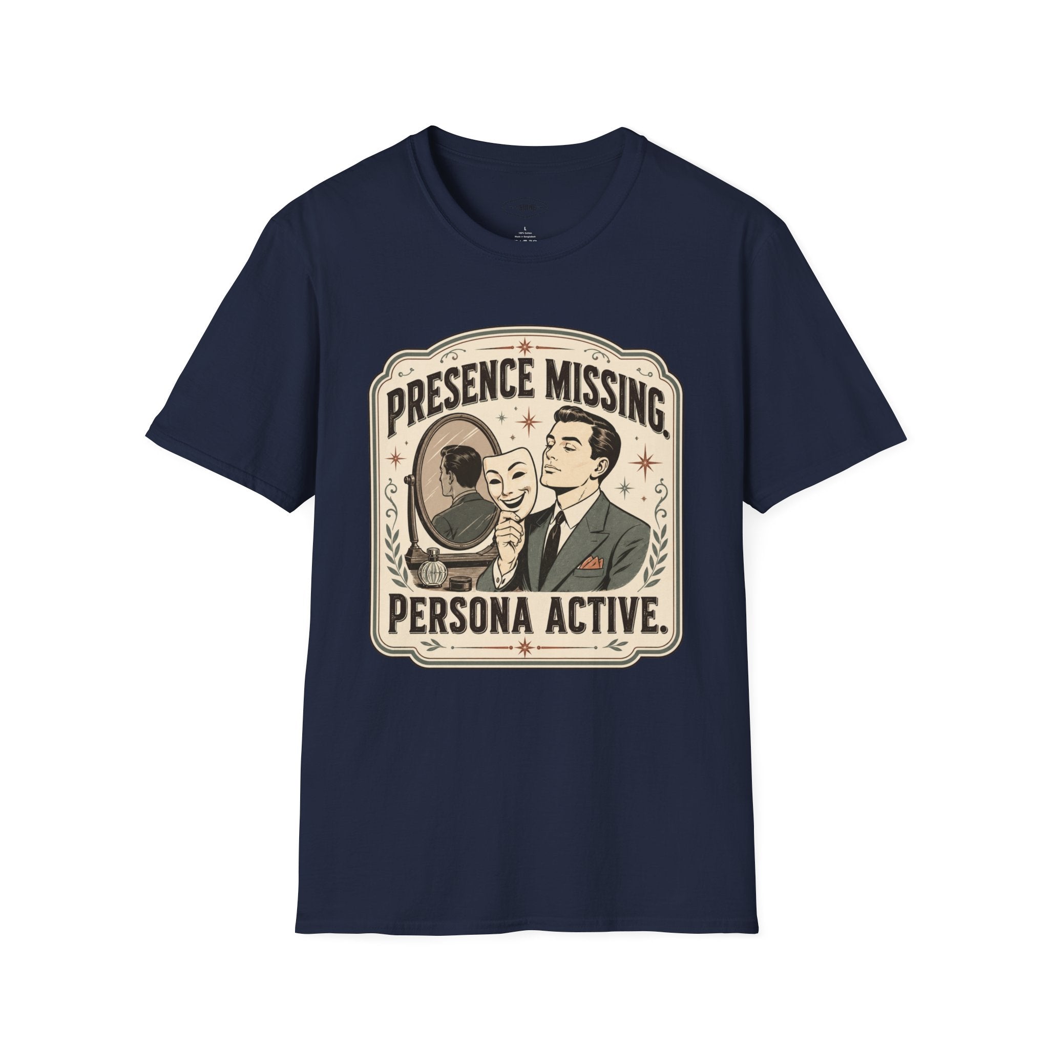 Presence Missing Persona Active T-Shirt Vintage Design