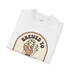 Brewed to Misbehave T-Shirt Vintage Design