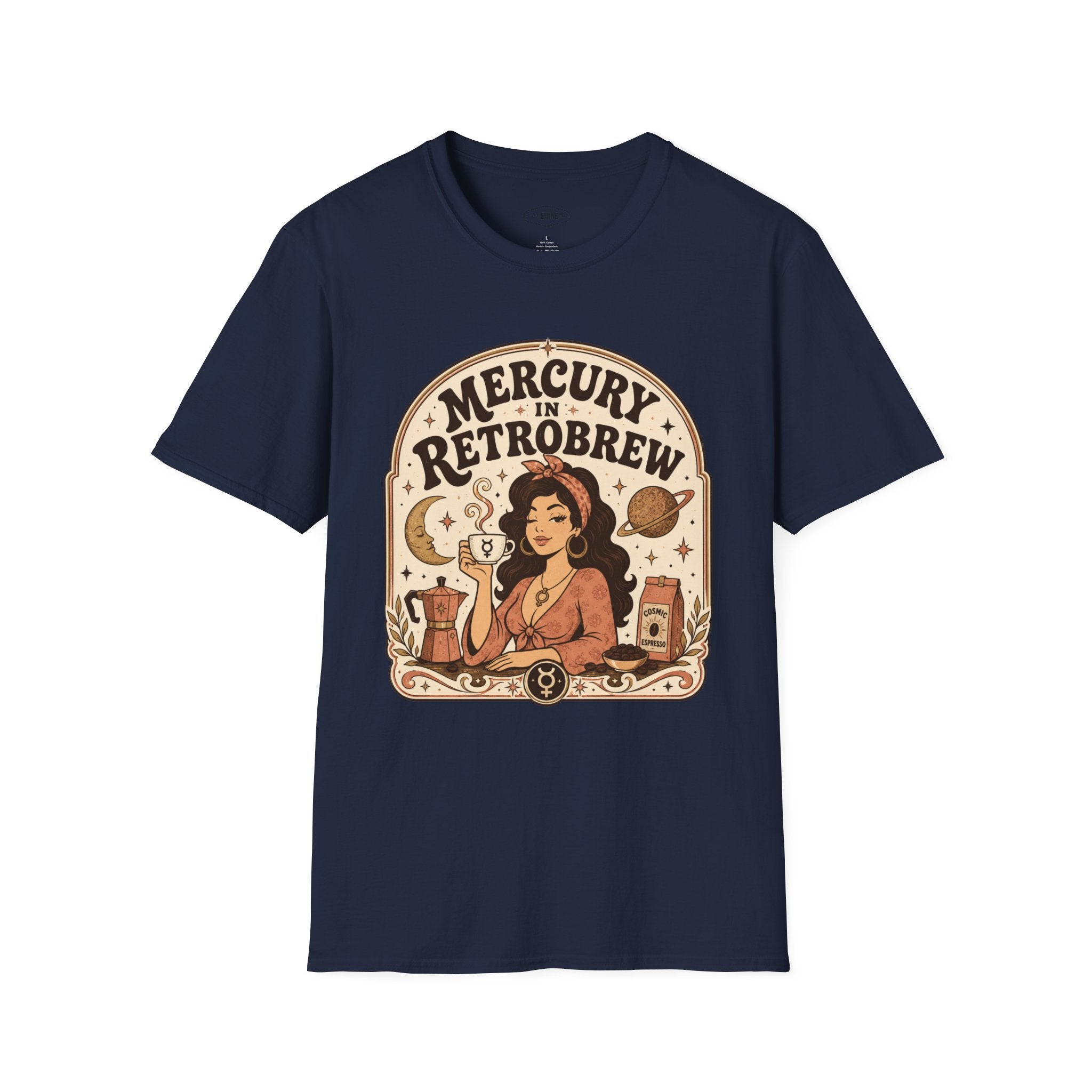 Mercury in Retrobrew T-Shirt Vintage Design