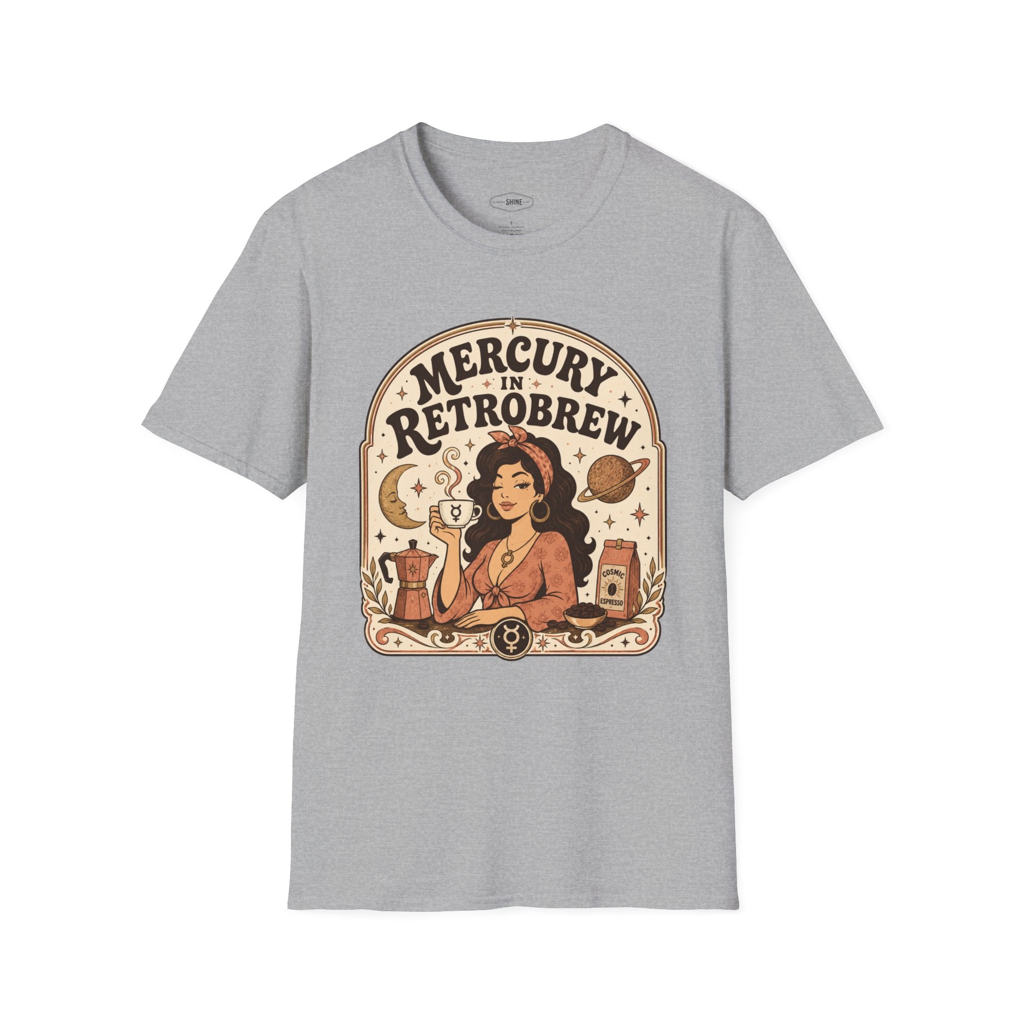 Mercury in Retrobrew T-Shirt Vintage Design