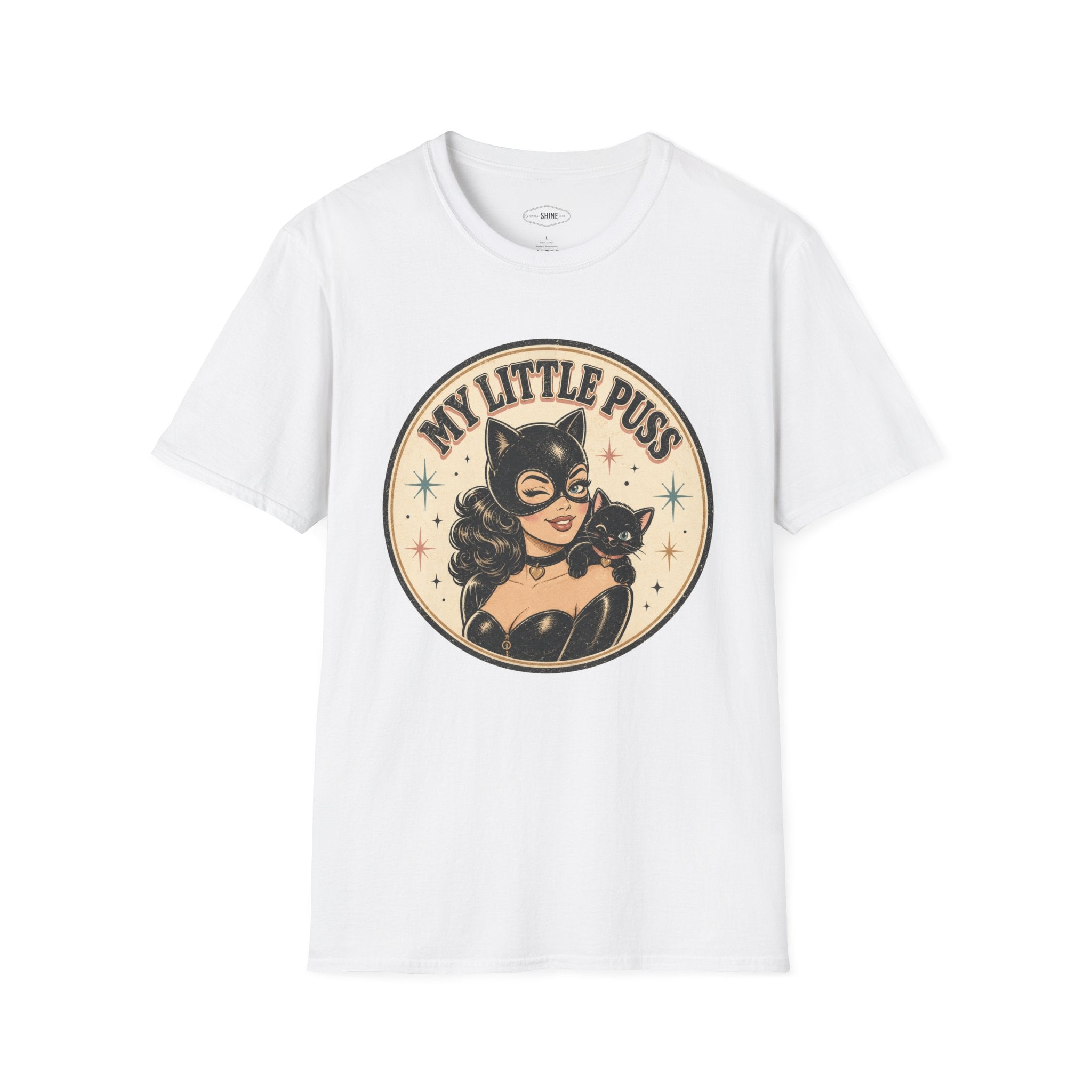 My Little Puss T-Shirt Vintage Design
