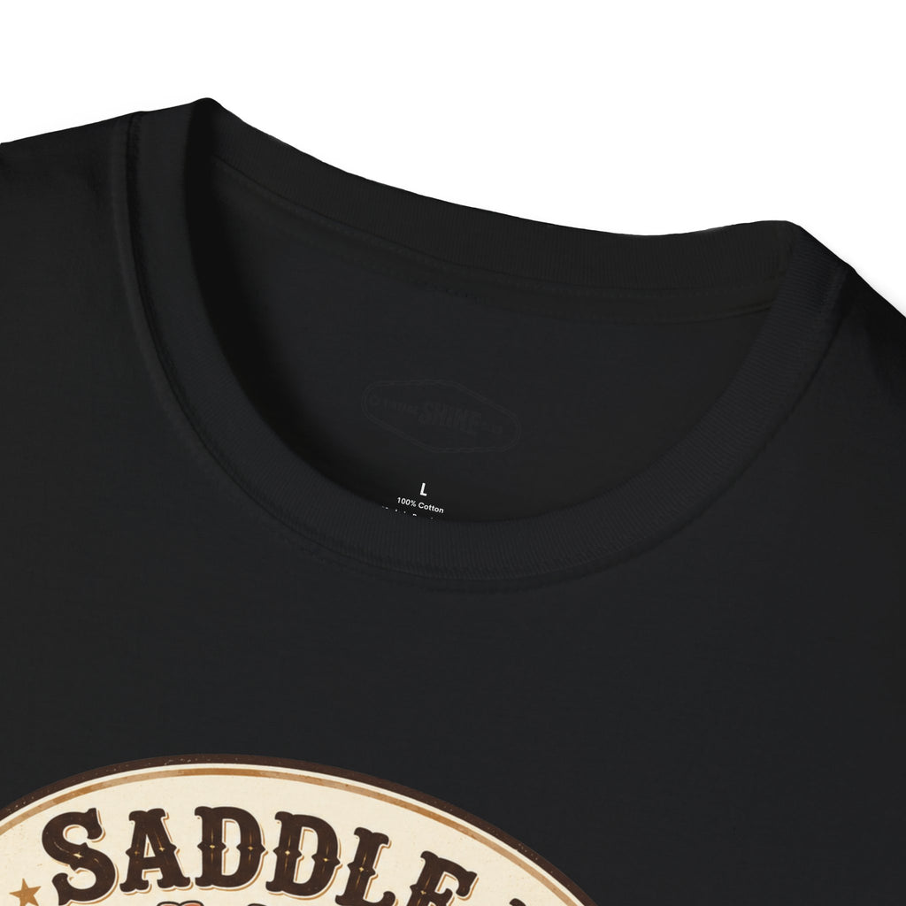 Saddle Up Darlin’ I Ride Hard T-Shirt Vintage Design