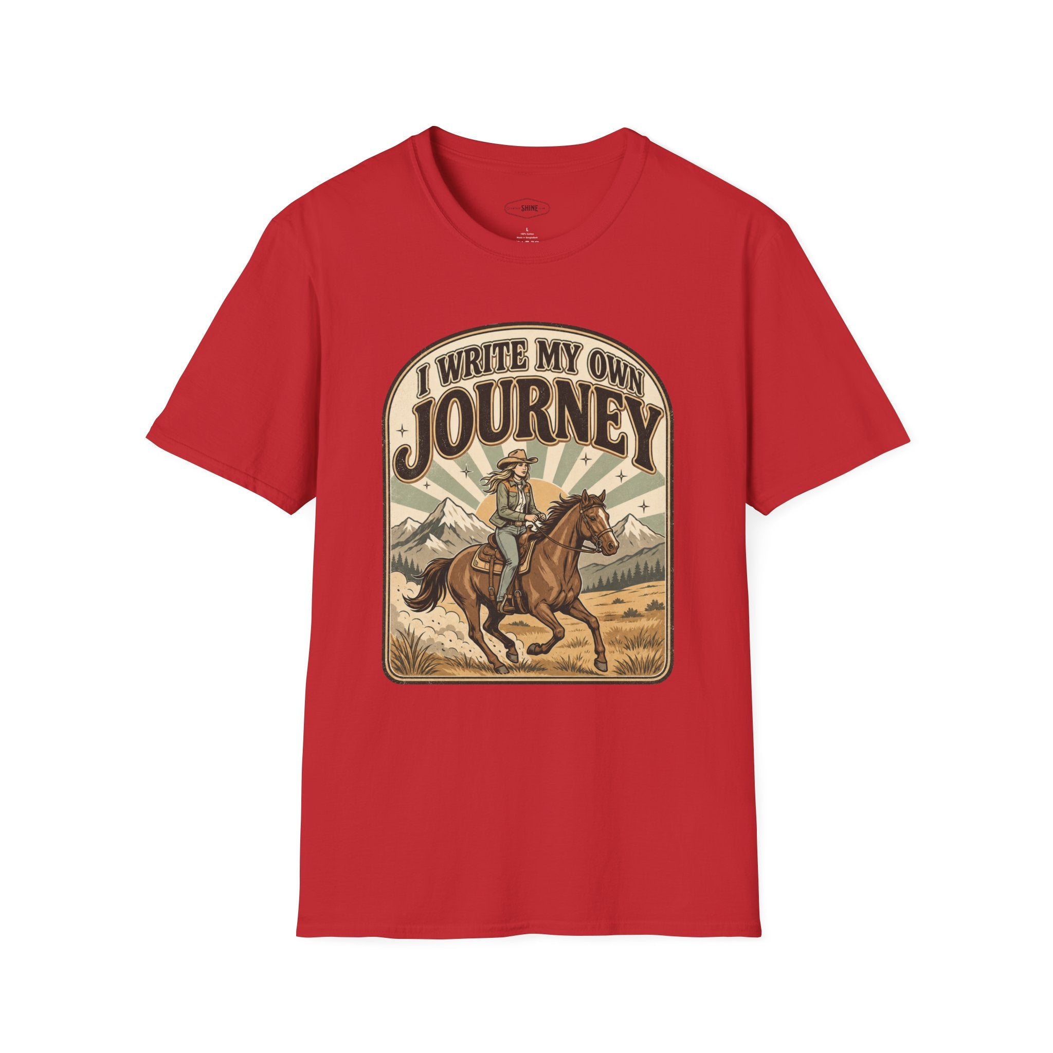 I Write My Own Journey T-Shirt Vintage Design