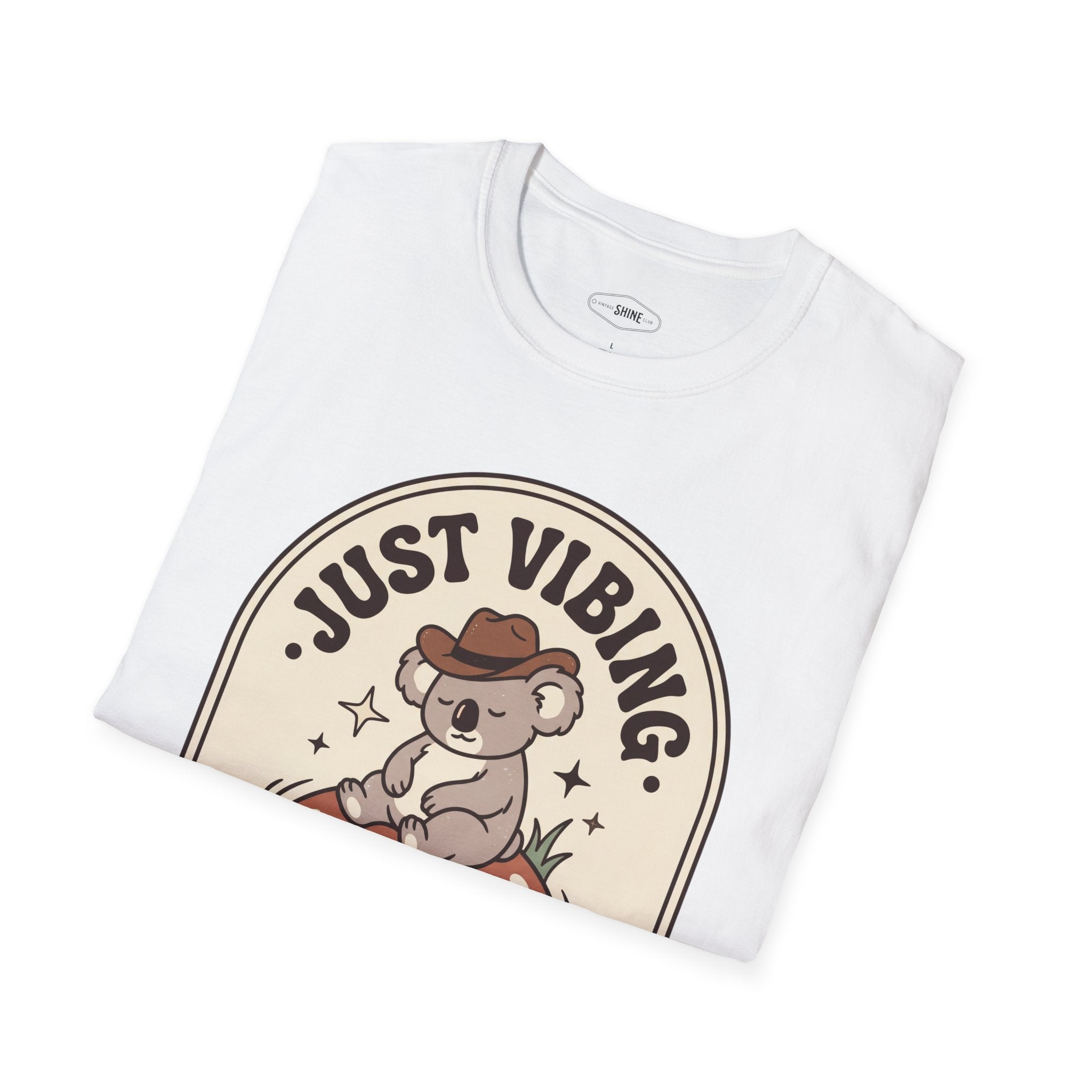 Just Vibing T-Shirt Vintage Design