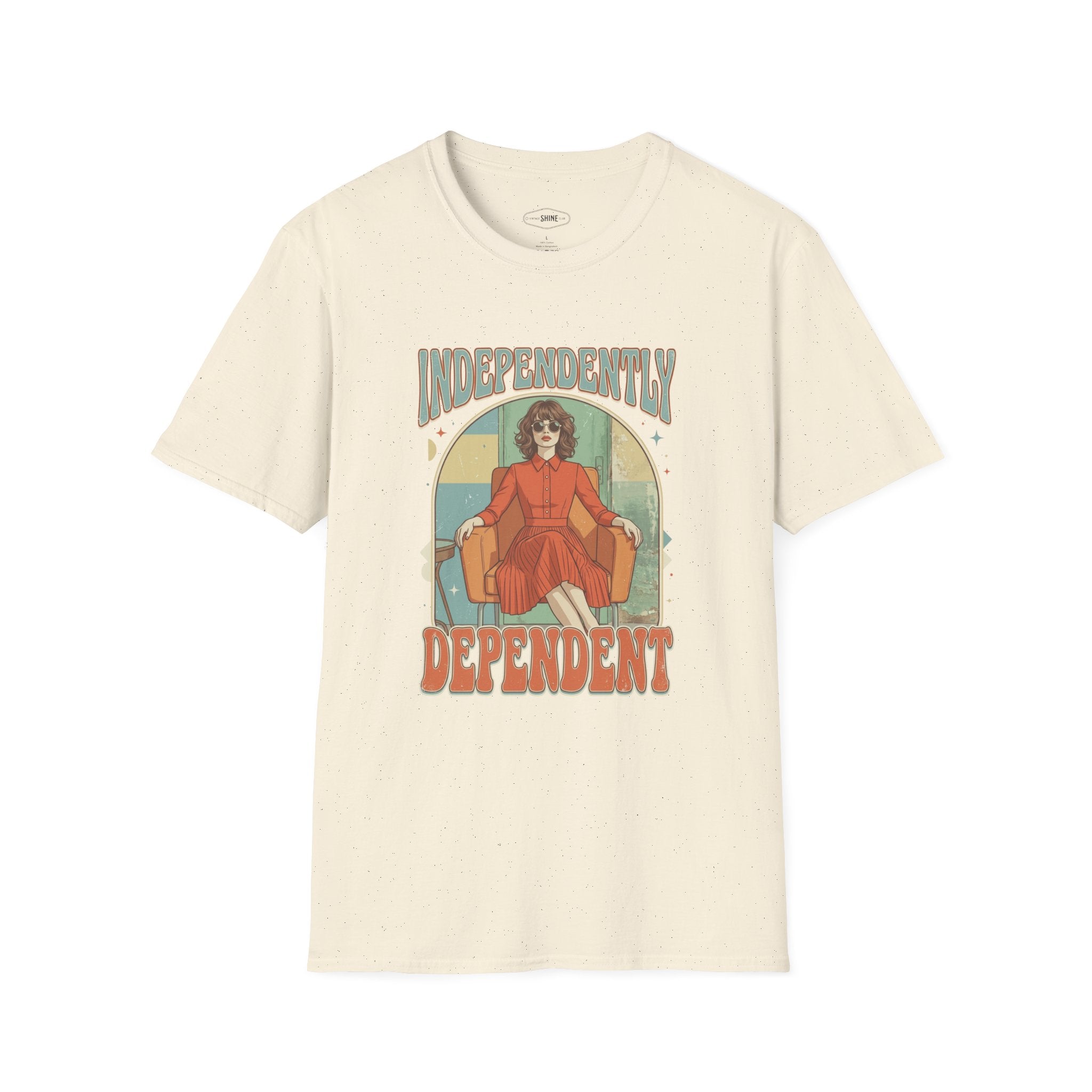 Independently Dependent T-Shirt Vintage Design