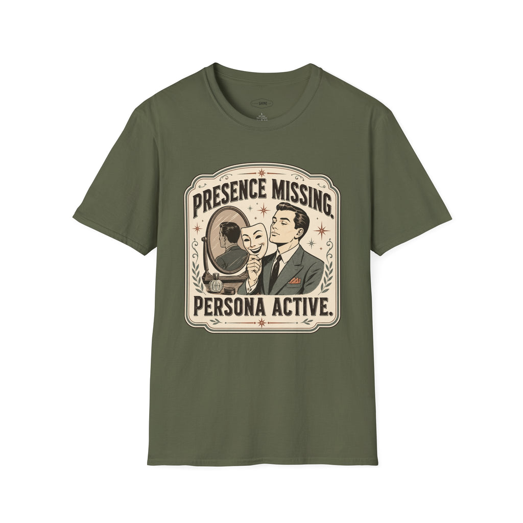 Presence Missing Persona Active T-Shirt Vintage Design