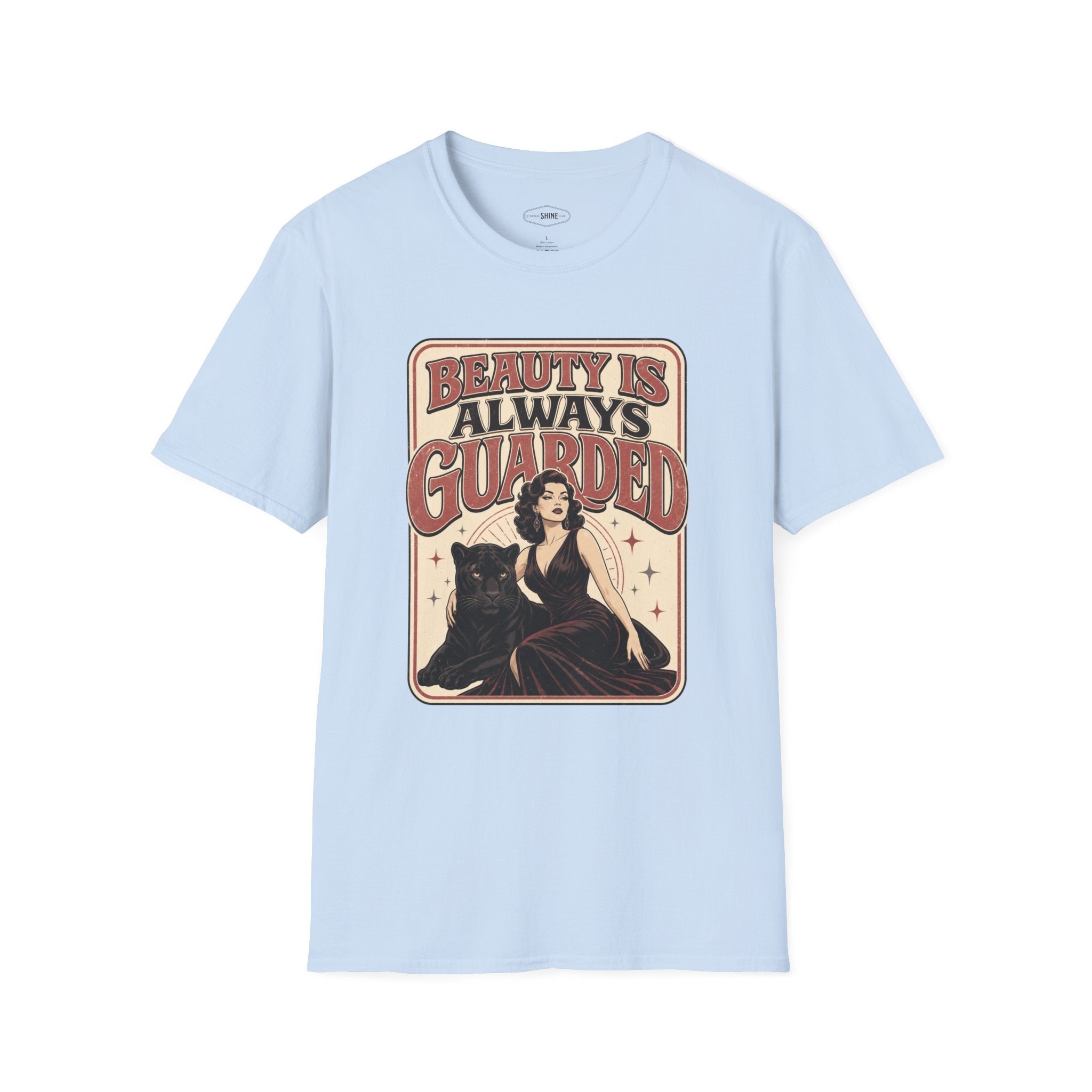 Beauty Is Always Guarded T-Shirt Vintage Design