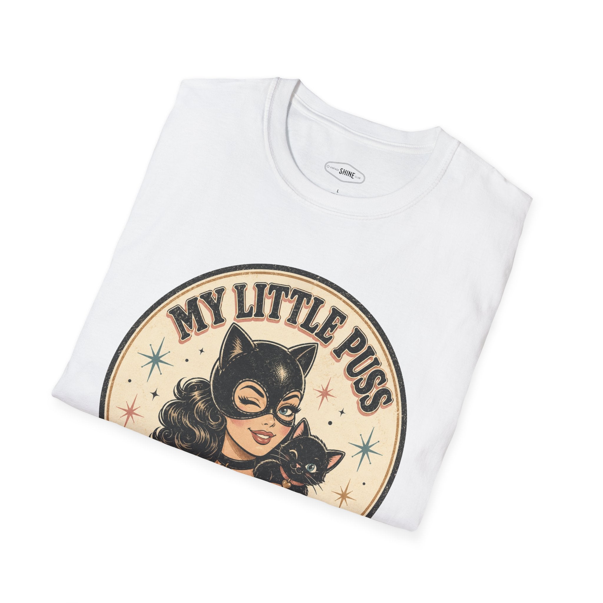 My Little Puss T-Shirt Vintage Design