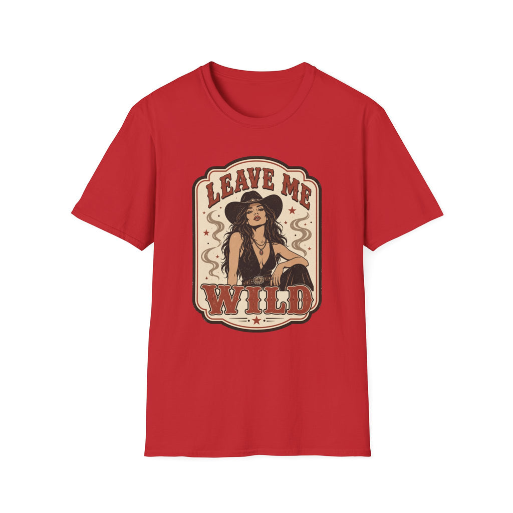 Leave Me Wild T-Shirt Vintage Design