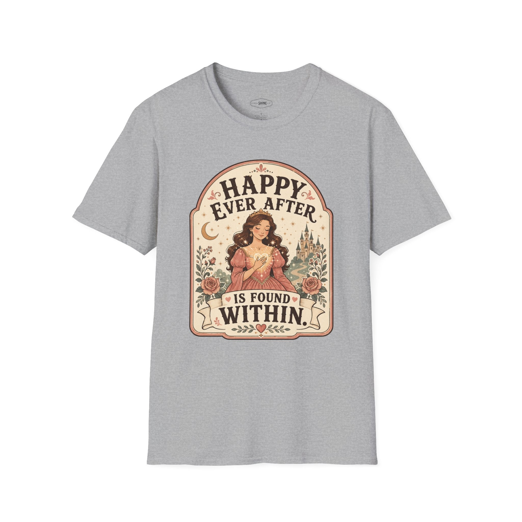 Happy Ever After Is Found Within T-Shirt Vintage Design