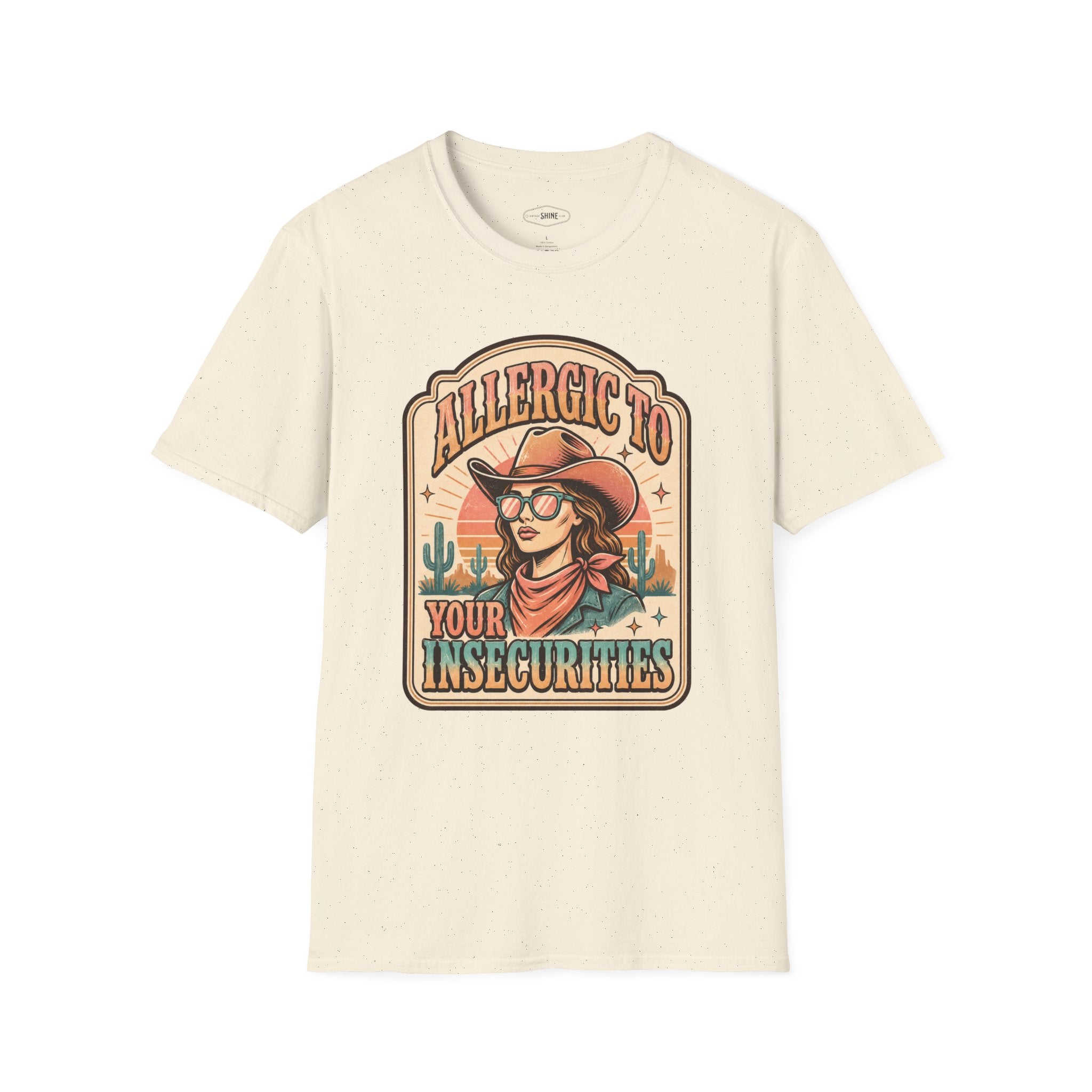 Allergic to Your Insecurities T-Shirt Vintage Design