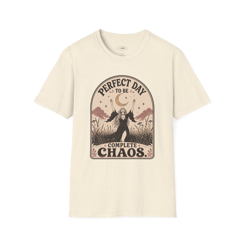 Perfect Day to Be Complete Chaos T-Shirt Vintage Design