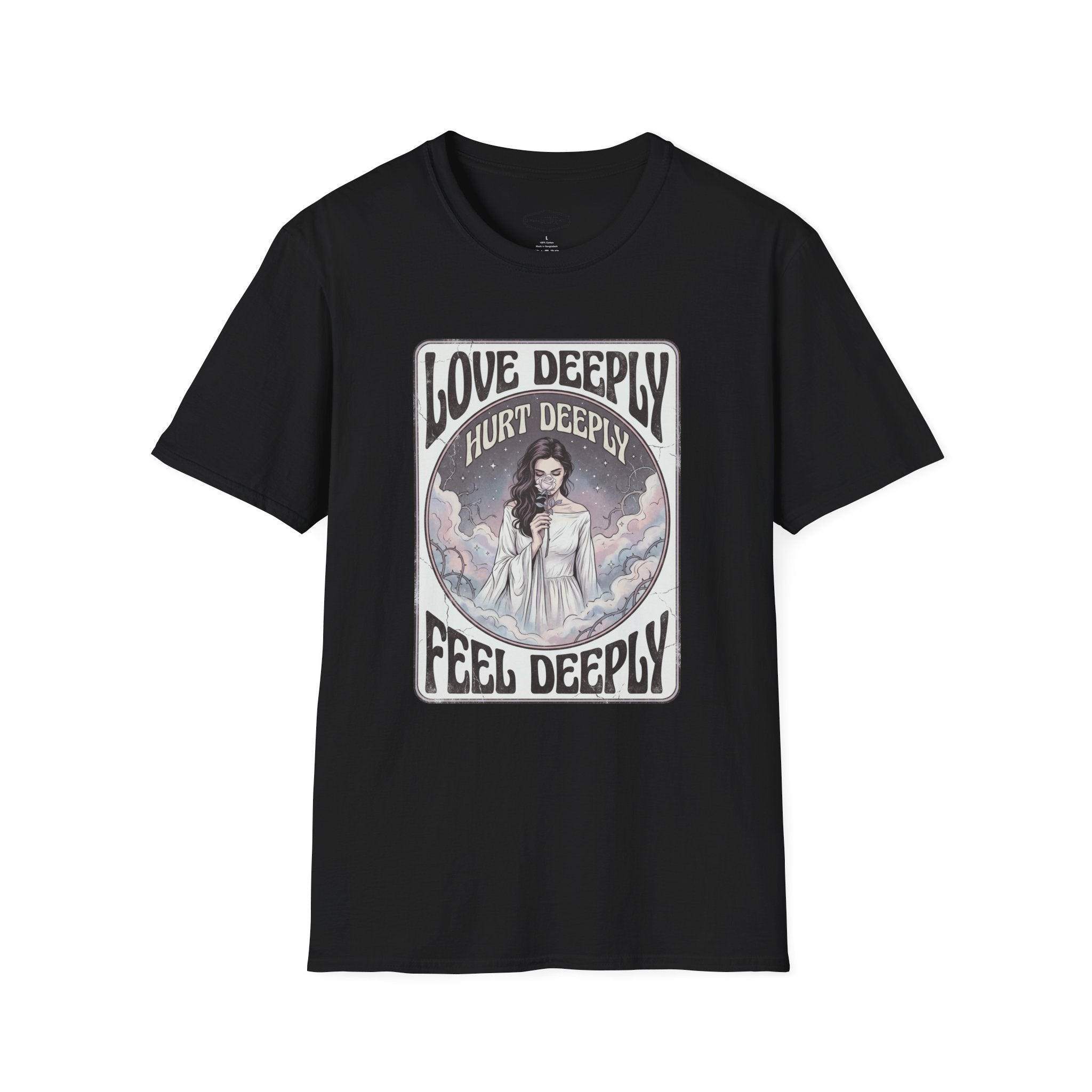 Love Deeply, Hurt Deeply, Feel Deeply T-Shirt Vintage Design