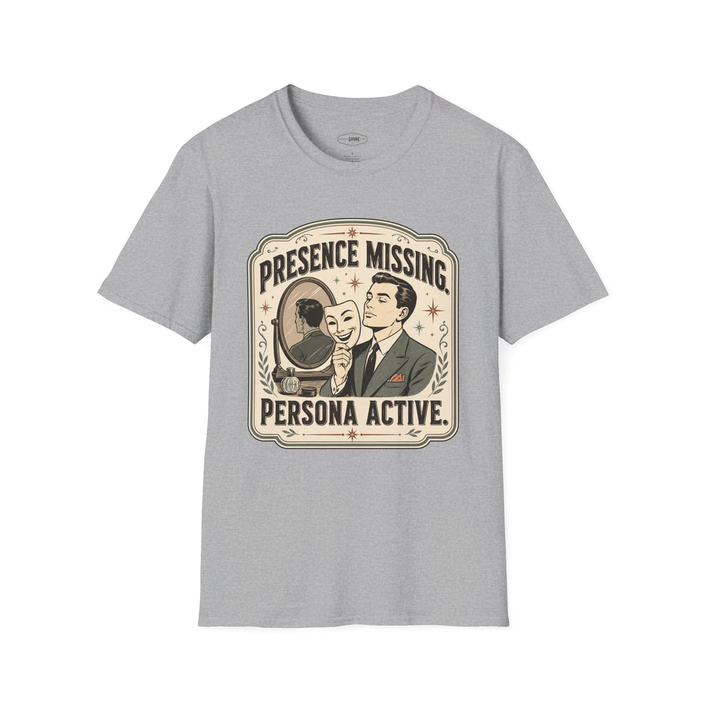Presence Missing Persona Active T-Shirt Vintage Design